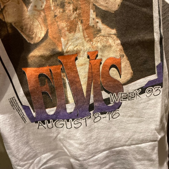 Vintage Rare Elvis Presley concert t-shirt - Picture 4 of 12
